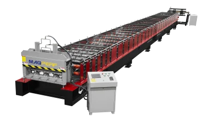 Máquina perfiladeira de Steel Deck