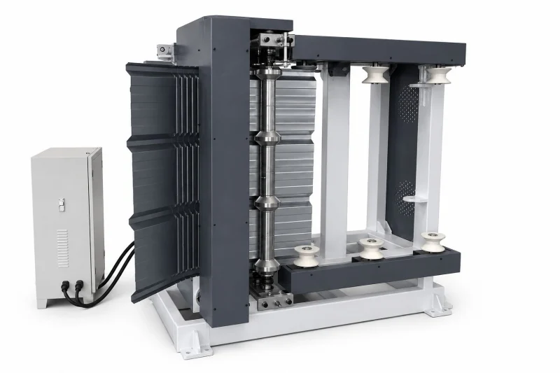 Prensa multidobra automática cabeçote dobrável