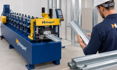 Como escolher perfiladeira para montante de drywall