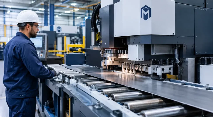 Indústria metalmecânica e produção contínua