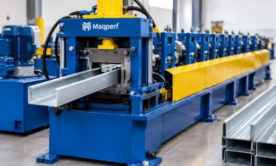 Perfiladeira para perfil U C na produção industrial