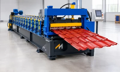 Perfiladeira telha para produção de alto giro