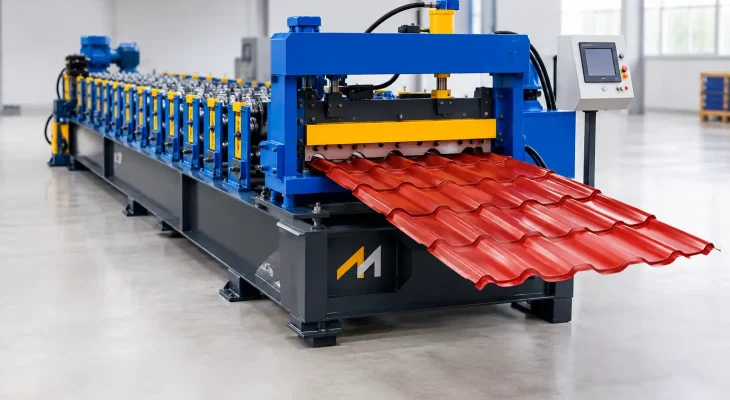 Perfiladeira telha para produção de alto giro