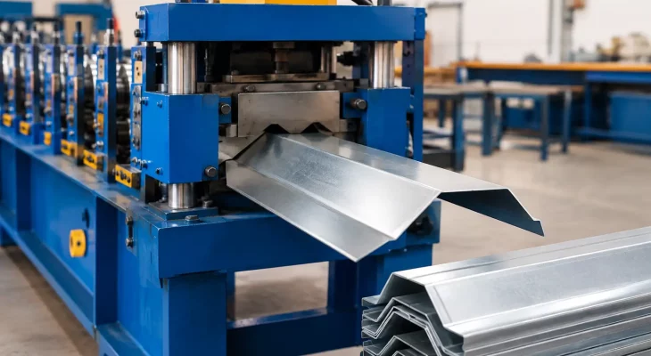Prensa para fabricar cumeeira metálica industrial