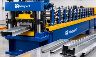 Qual espessura aceita uma perfiladeira industrial?